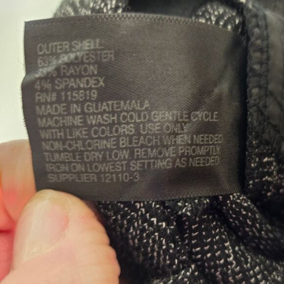 Worthington Trousers Slacks Pants Sz 8P Black & White - Picture 8 of 10